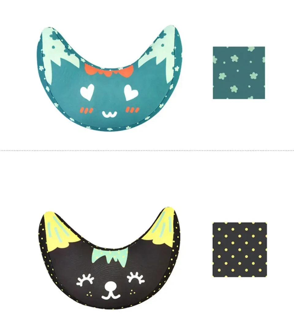 Almohada de seguridad para el cuello para niños, protector de hombros para el cinturón de seguridad del coche, cojín para el cuello del niño, protección para la cabeza del niño, almohada para dormir en el coche