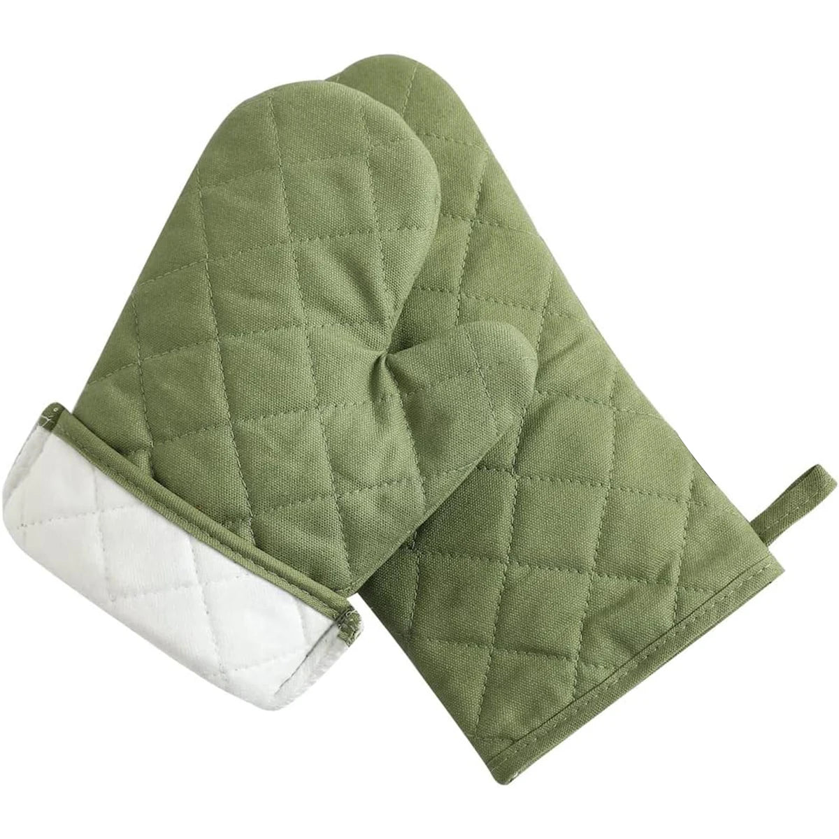 Ensemble de quatre gants de cuisine isolés et résistants à la chaleur, gants de four à micro-ondes, gants de cuisine isolés, ustensiles de cuisson