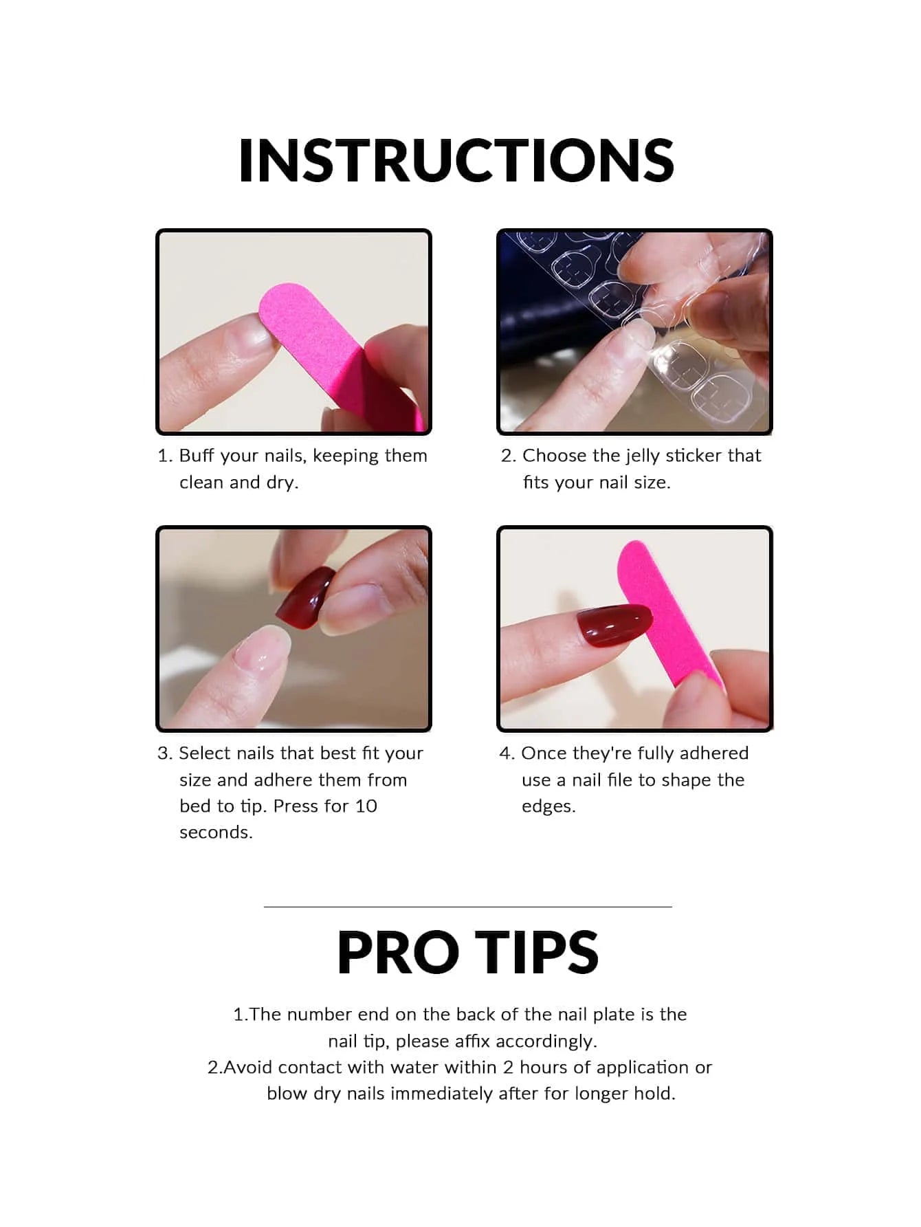 24PCS tube shaped fake nails, pink three-dimensional bow decoration, love pattern, rhinestone embellishing, suitable for fashion