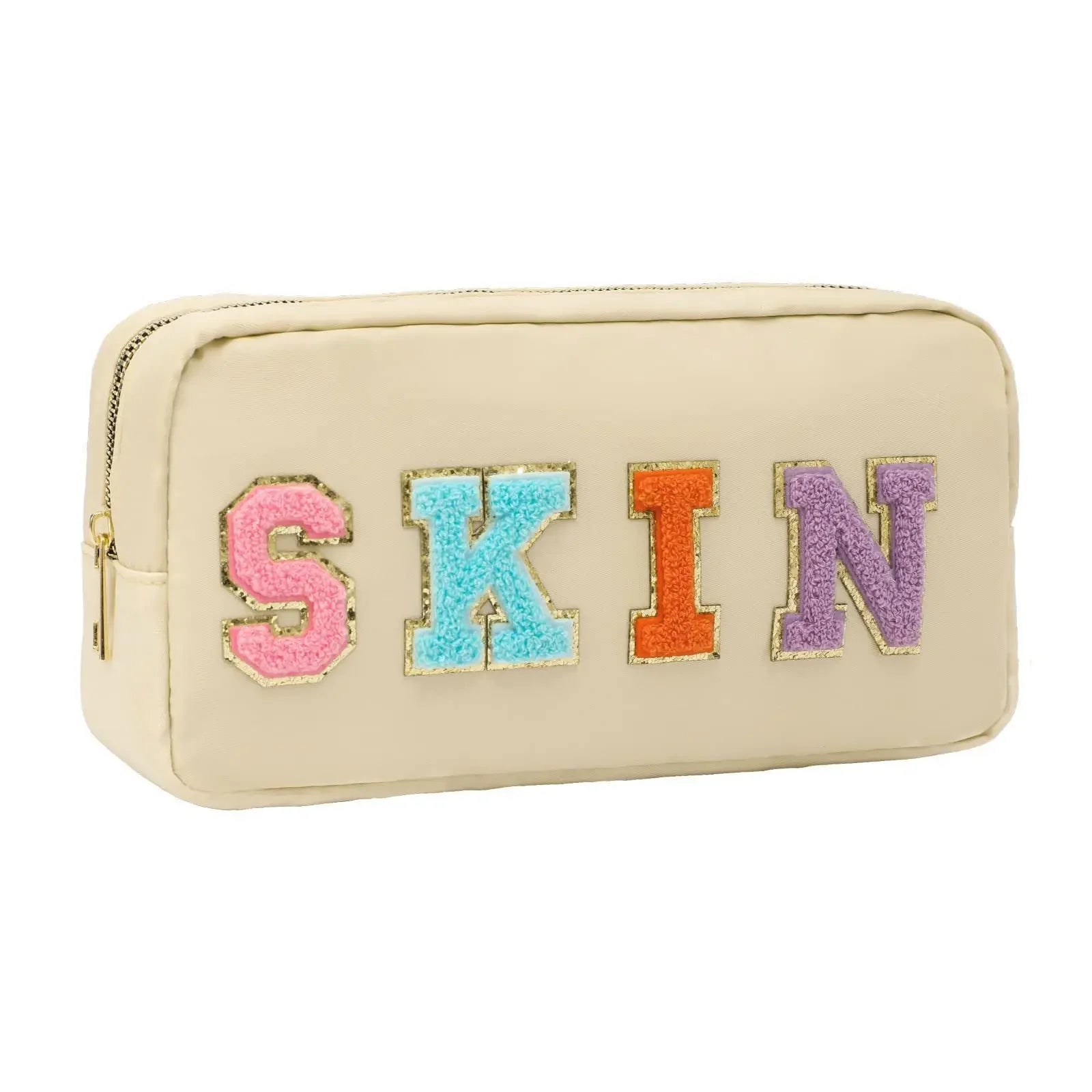 Makeup Bags Women Travel Cosmetic Bag Stuff Letter Toiletry Bag Organizer Waterproof Fashion Female Storage Make Up Cases Pouch