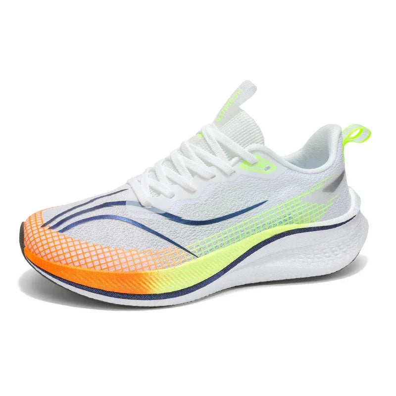 The Carbon Plate Marathon Sports Shoes Undergo Professional Testing To Provide Stable Support for Shock-absorbing, Rebound.