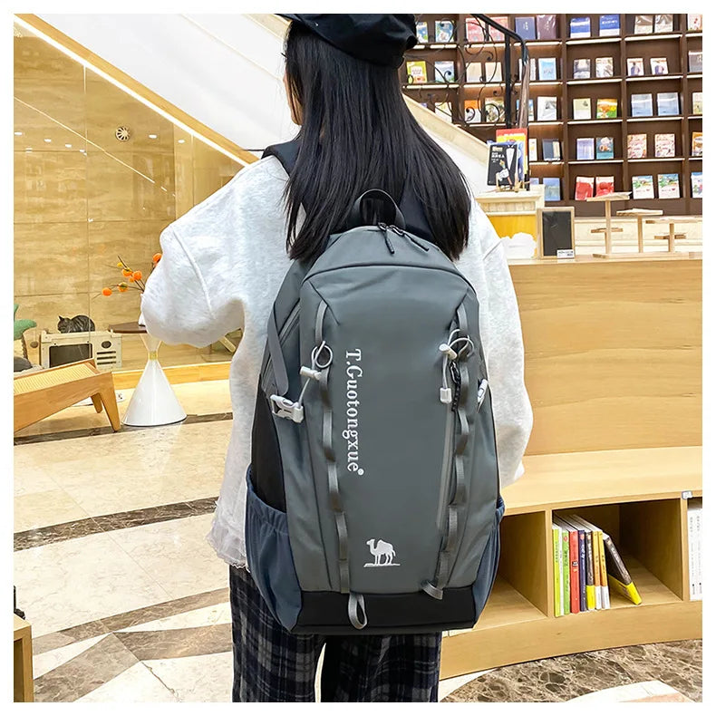 Ergonomic Hiking Backpack 40L Waterproof Lightweight, Anti-Theft Adjustable Straps for Men Women Travel Essentials Compartment