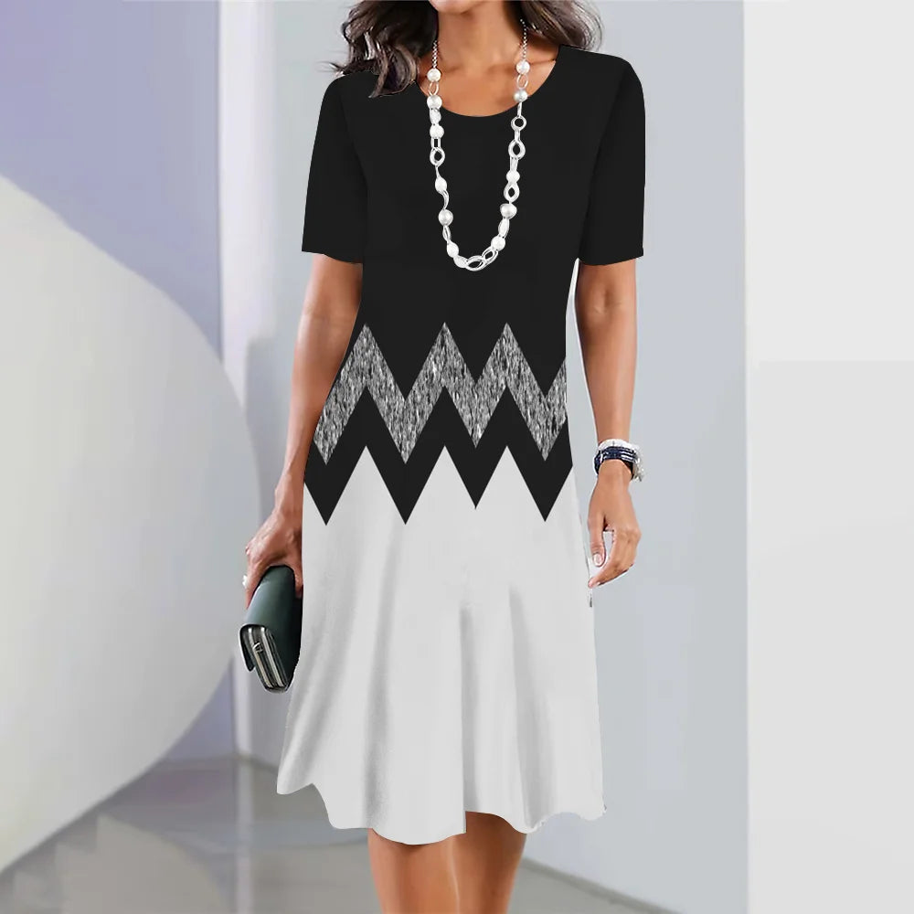 Vestido Elegante de Verano para Mujer – Tejido Suave y Fluido
