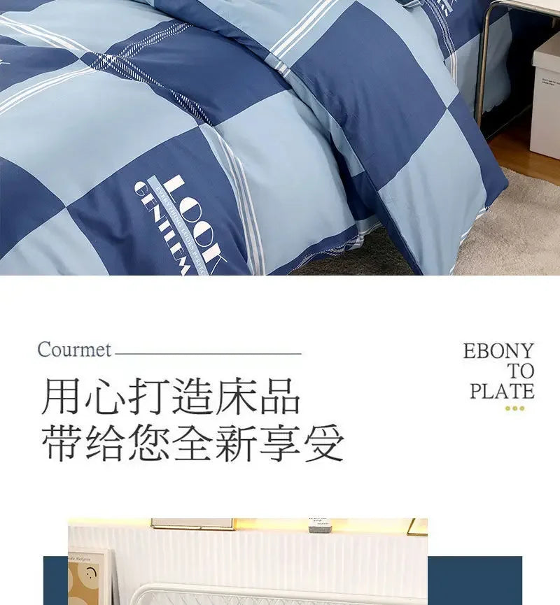 Comfortable Winter Warm Duvet Cover for Home, Single Apartment, Student Dormitory, Couple, Double Bed, Seasonal Bed Sack