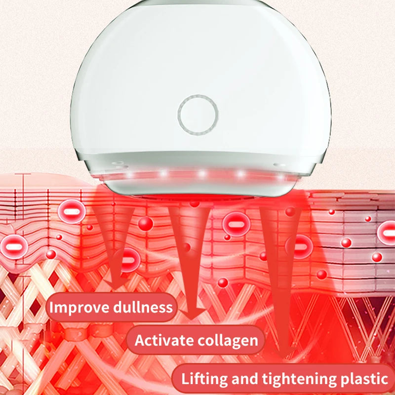 Electric Guasha Scraping Board Facial Microcurrent Massager V-Shape Lifting Face Massage Beauty Tools