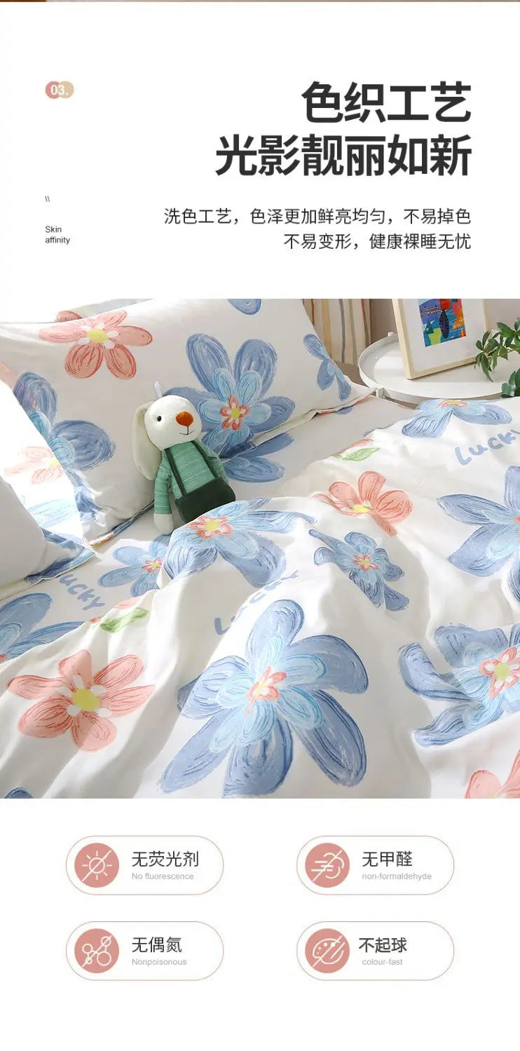 Pillowcases Single Person Pillowcases Student Dormitories Simple Couple Pillowcase Covers 48X74CM Family Dormitory Pillow Cover