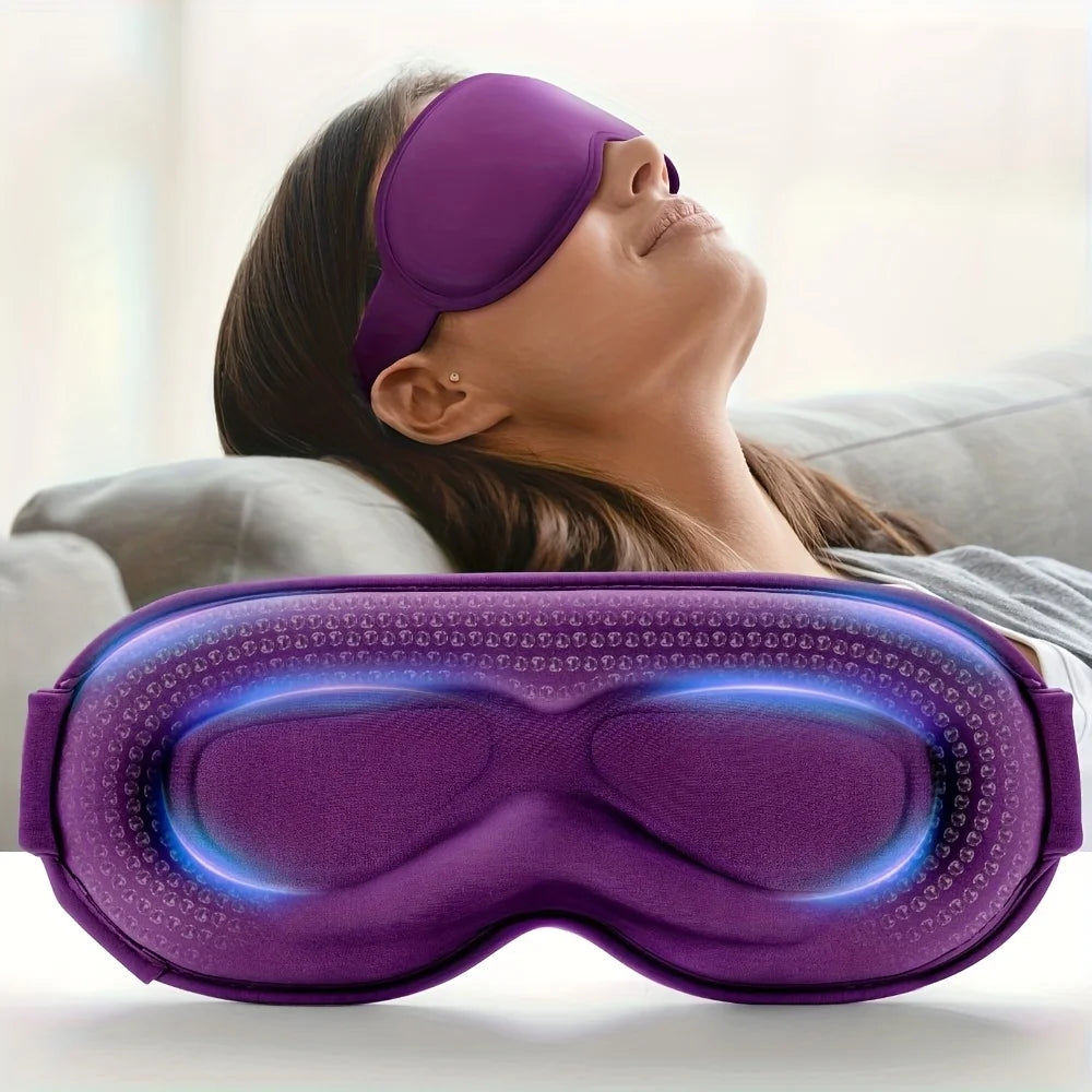 3D Light-Blocking Eye Mask