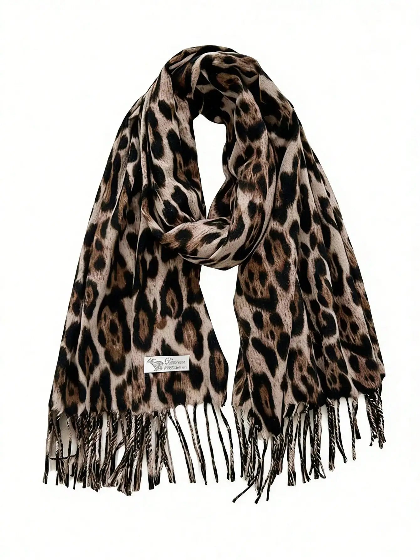 Leopard Print Scarf