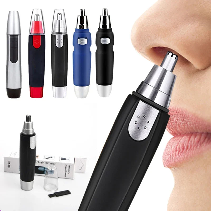 Electric Nose Hair Trimmer Ear Face Eyebrow Hair Clean Trimmer House Home Men Women Nose Hair Nose Remover Face Care Kit Tools T