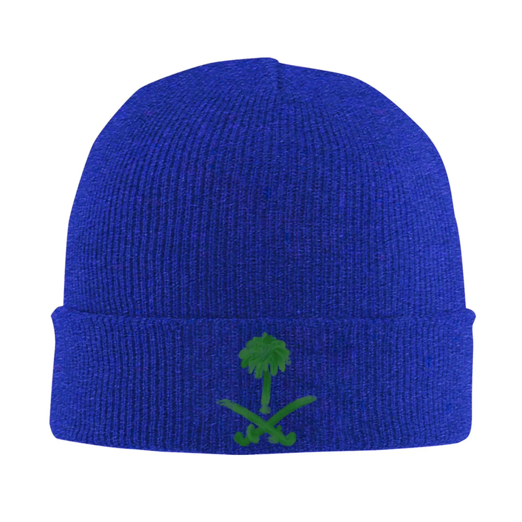 Saudi Arabia National Day Beanie Hats  Bonnet Hats Men Women Unisex Trendy Hippie Skullies Beanies Autumn Custom Head Wrap Caps