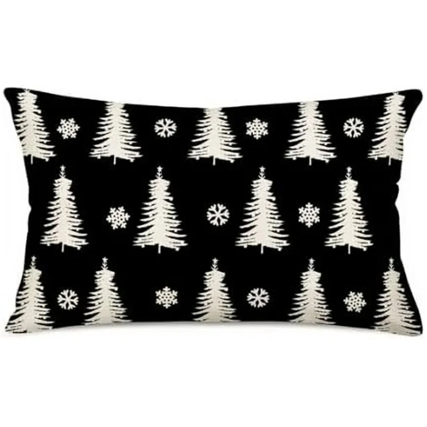 Christmas Linen Pillowcase – Cozy, Festive & Double-Sided Design