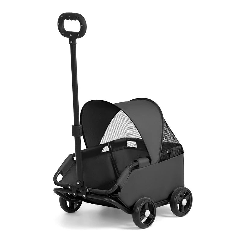 Pet Dogs Cats Strollers for Outgoing Car Travel Accessories Lightweight and Foldable Carriers Bags Pet Products Supplies