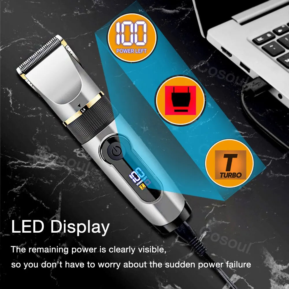 Hair Clipper Electric Hair Cutting Machine Husband Hair Trimmer for Man Shaver Barber Professional Beard Trimmer Hair Cutter
