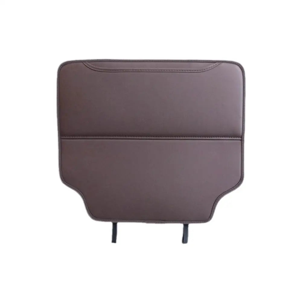 Protector de asiento de coche de alta calidad para niños, protector de respaldo de asiento de coche de cuero PU, protector de asiento de coche para niños, alfombrilla antideslizante para asiento trasero de coche