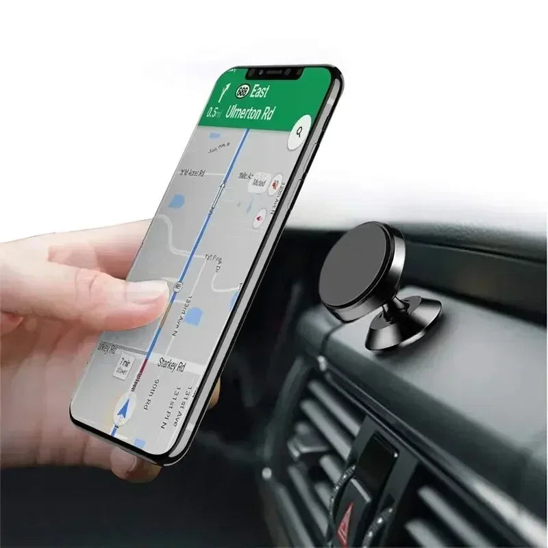 Support magnétique de téléphone portable pour voiture, support de tableau de bord pour smartphone, GPS, pour iPhone, Xiaomi, Samsung, LG