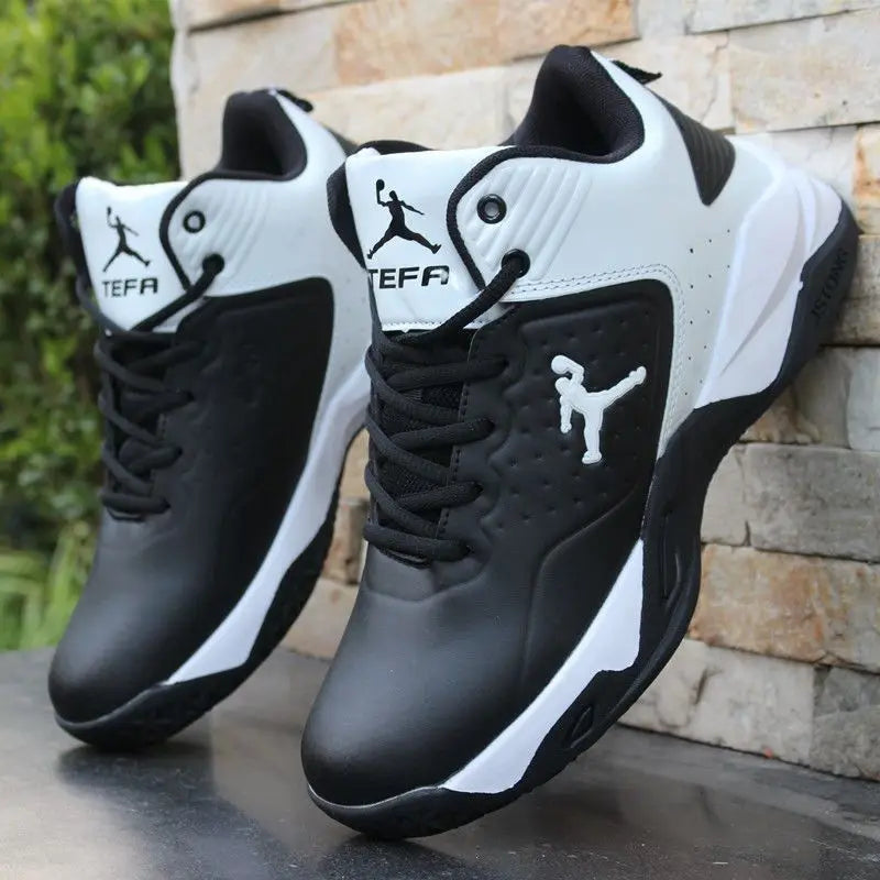 2025 Men Resistant Non-slip high-Top Gym Cushioning Shoes Mens Basketball Shoes Sneakers Breathable Sport Shoes Male Zapatillas