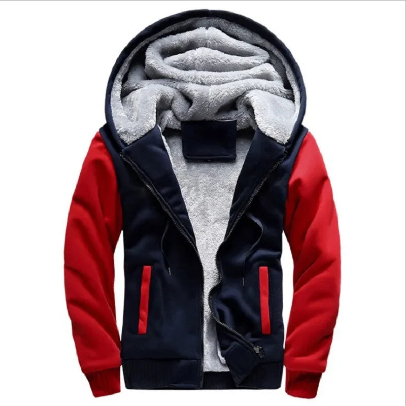 Men’s Hooded Baseball Jacket