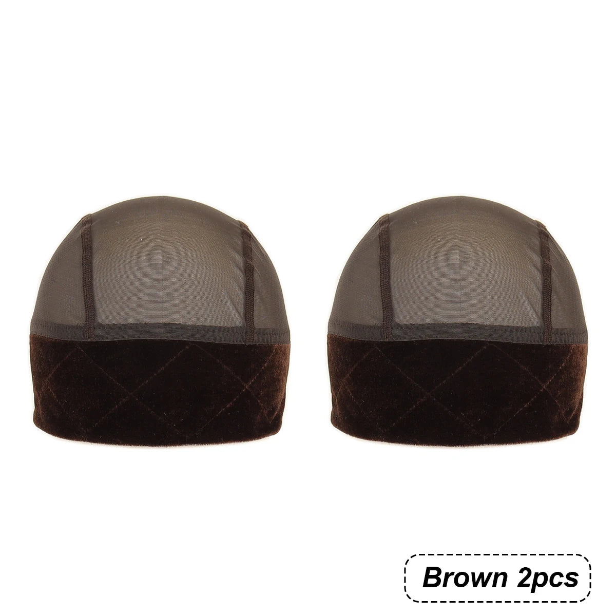 Gorro con agarre negro para pelucas, 1 unidad, banda de agarre de terciopelo ajustable con gorro para mujer, gorros cómodos y ventilados para pelucas