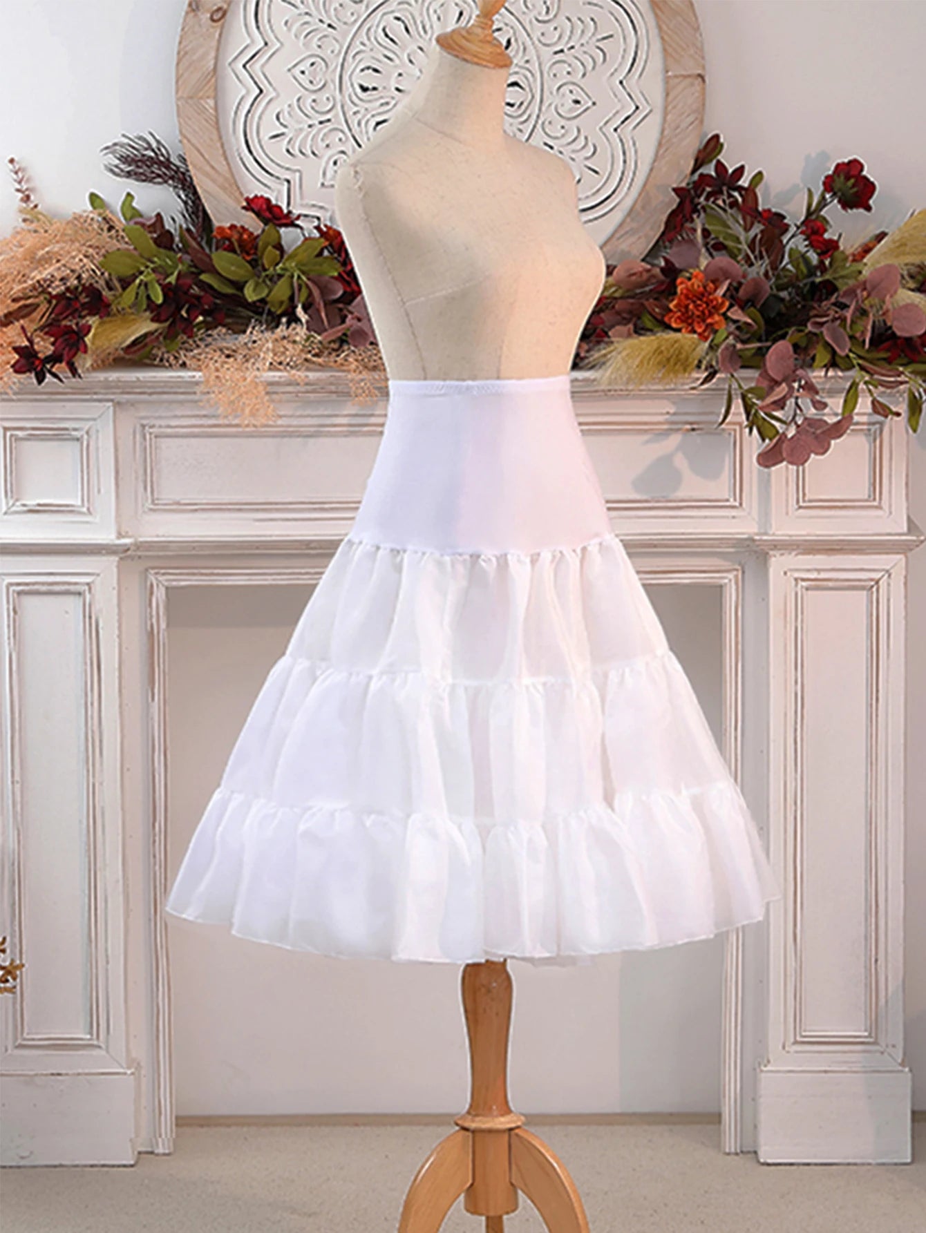 Skirts women black petticoat crinoline underskirt satin under skirt for dresses interior combination tutu skirt for girl no hoop