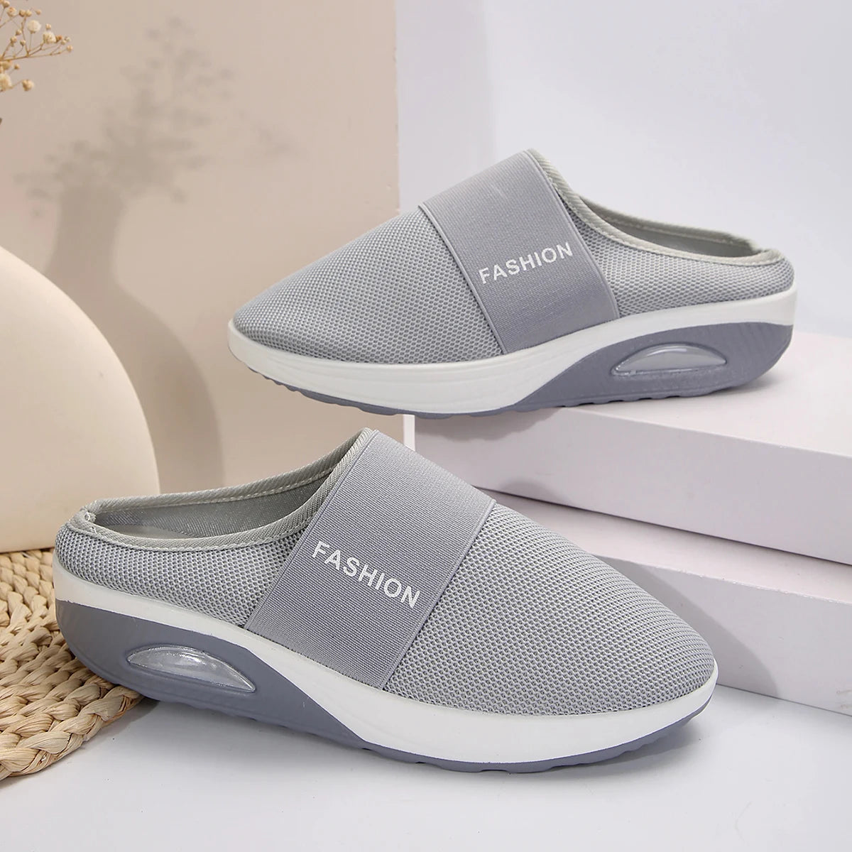 Women Wedges Slippers New Summer Sandals Vintage Anti-slip Casual Shoes for Women Platform Retro Slippers Slides Women