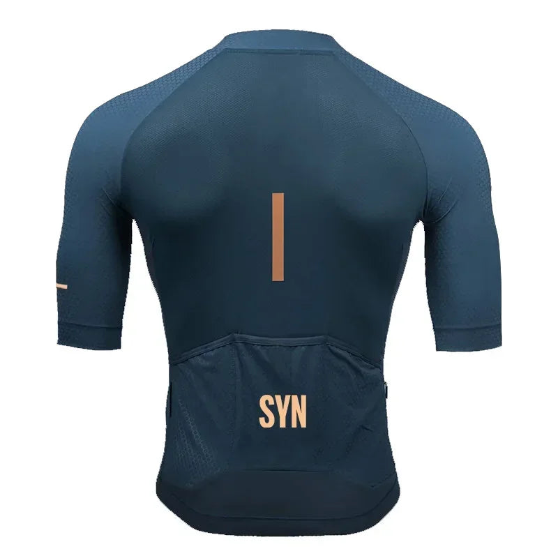 Men Summer SYN BIEHLER Cycling Jersey Set Breathable Racing Cycling Jersey Sport Mtb Bicycle Jersey Bike Cycling Clothing Suit