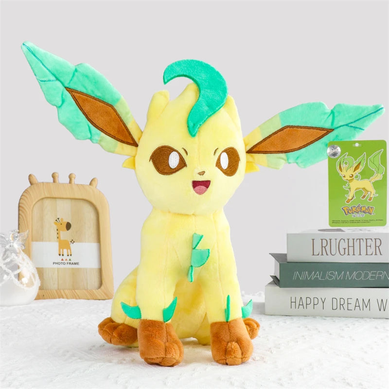 Oringinal Plush Toys Eevee Evolution Sylveon Umbreon Espeon Sylveon Glaceon Jolteon Stuffed Animals Peluche Dolls Gifts