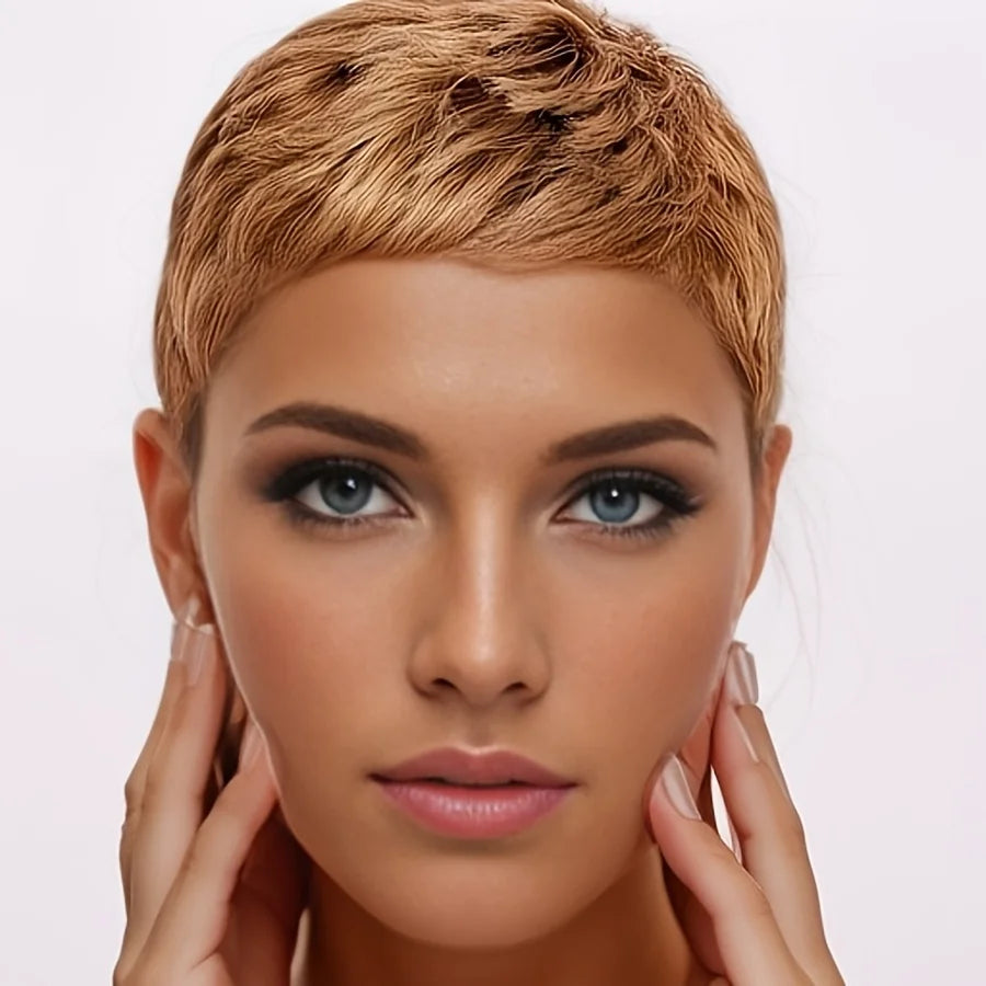 Curly Pixie Wig (4")