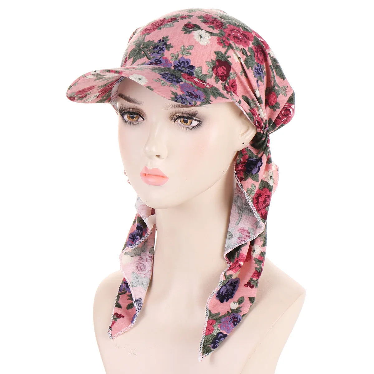 Brim Hijab Baseball Cap