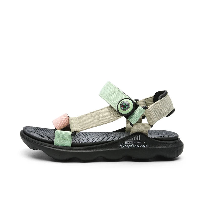 Kids Sandals Shoes For Boys Girls Breathable Non-slip Outdoor Casual Sport Running Student Sneakers Walking Slippers
