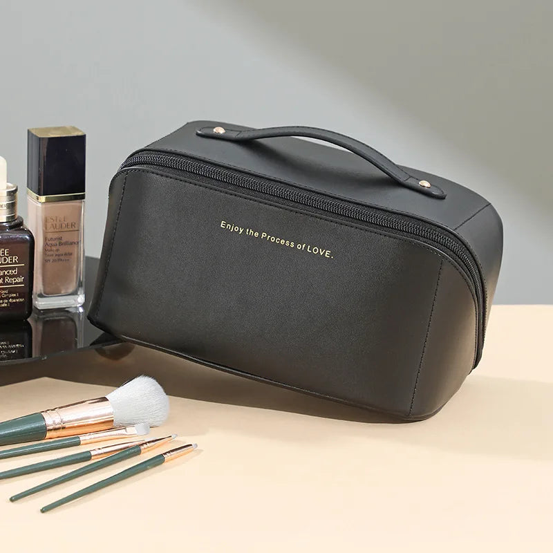 Magnetic Standing Makeup Bag