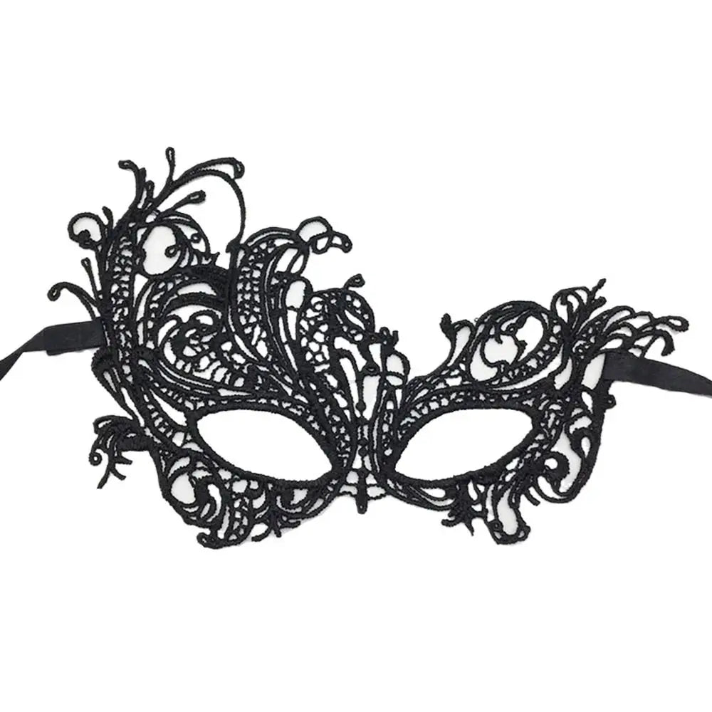 Show Queen Bronzing Costume Eye Mask Halloween Supply Cosplay Prom Props Dance Masks Venice Mask Lace Masquerade Party Supplies