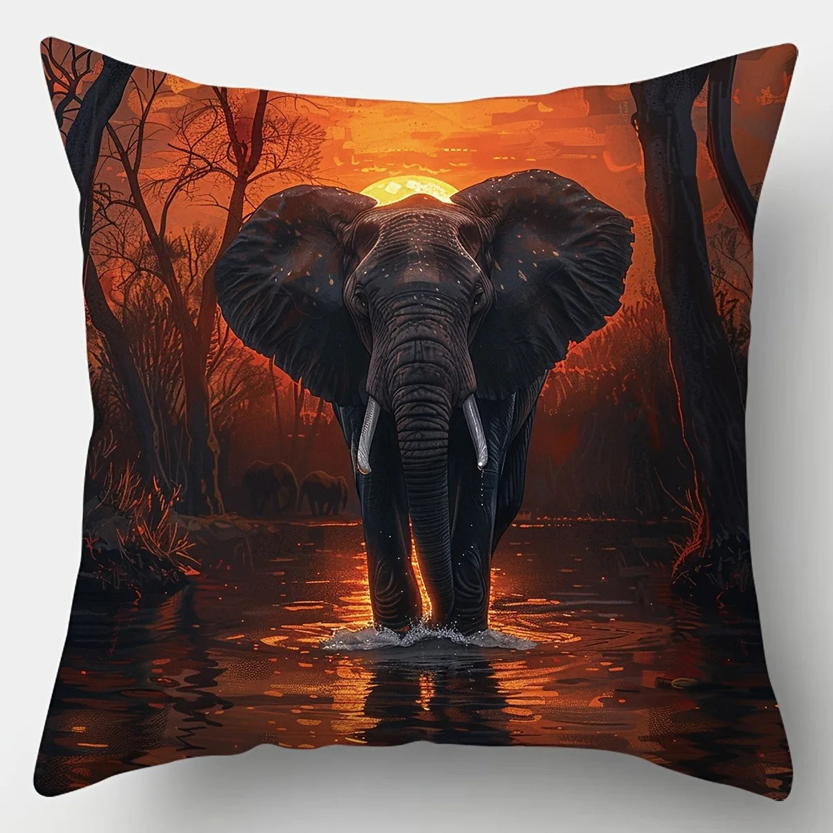 African Savannah Animal PillowcaseSuitable for sofa car bedroom decorative cushion cover pillow cover