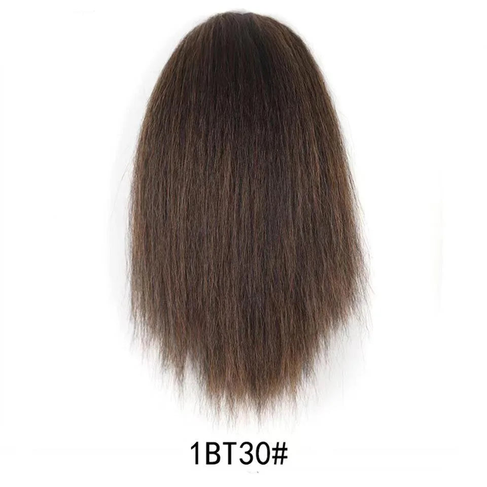 8 inches Africa kinky curly yaky texture synthetic drawstring ponytail for women