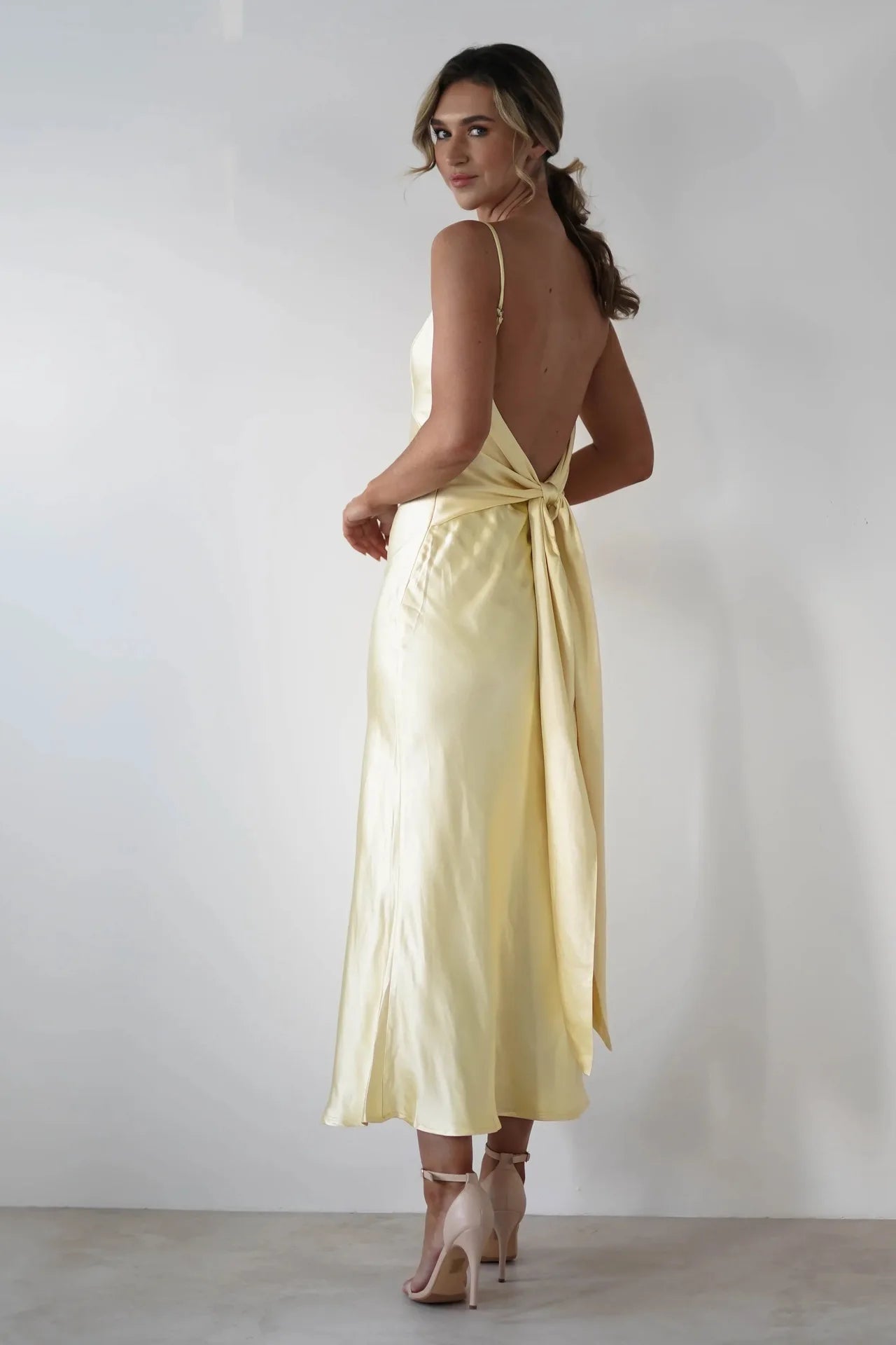 New Dresses  Woman Fashion Summer Women's Clothing Sexy Halter Satin Fashion Strappy Skirts