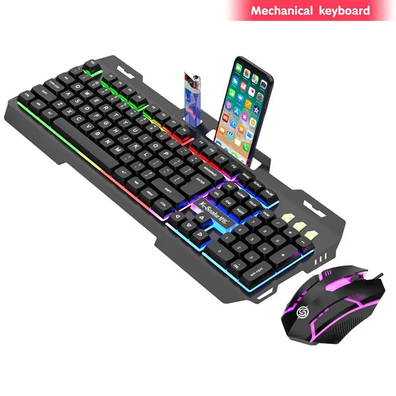 RGB Keyboard & Mouse Gaming Combo