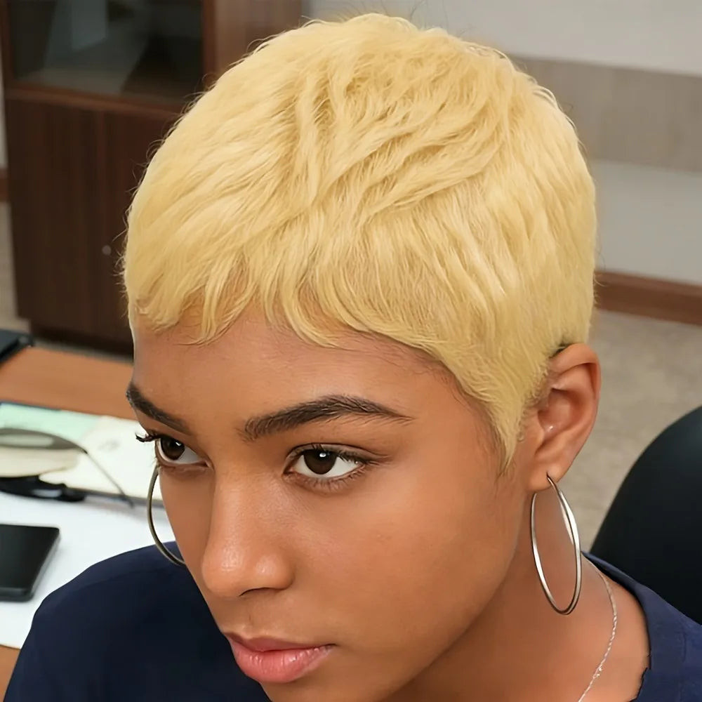 Pixie Human Hair Wig