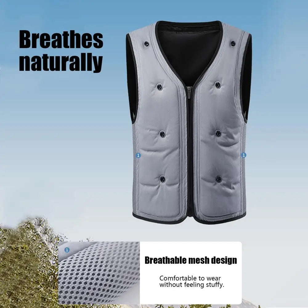 Cooling Vests For Adults Cooling Vest For Men For Hot Weather Reusable Unisex Adult Apparel For Workout Cycling Running Outdoor