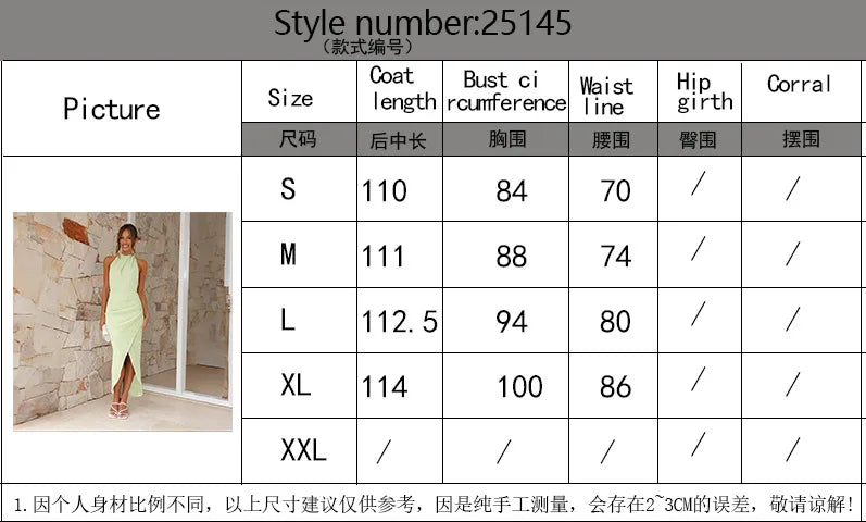 New Fashion Women Summer Halter Backless Long Dress Woman Clothing Evening Party Dresses Casual Sexy Costume Mujer Vestido