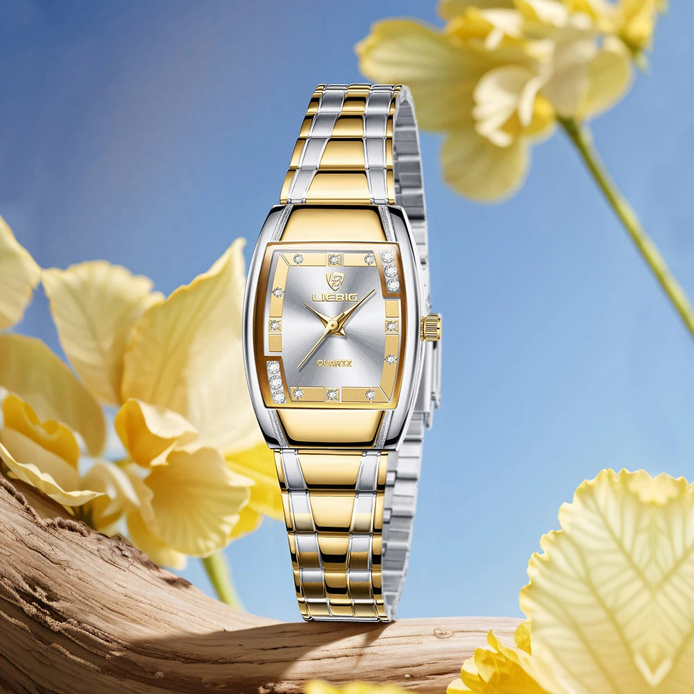 LIEBIG Ladies Watch Luxury Quartz Movement Watches For Women Fashion Outdoor Time Sports Simple 3Bar Waterproof Wristwatches