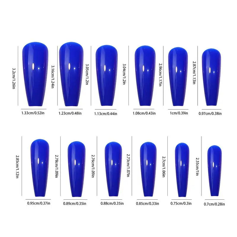 Fake Nail Countdown Calendar 24 Days Fake Nails Christmas Advent Calendar Creative Countdown Calendar Multifunctional Christmas