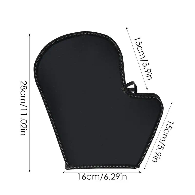 1pair Summer Motorcycle Handlebar Muffs Sun Protection Gloves Breathable Waterproof Oxford Cloth Mesh Riding Gloves