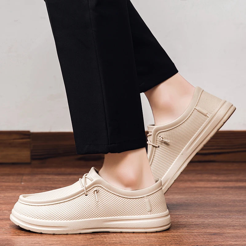 Men's Kitchen Working Shoes Non-slip Waterproof Chef Shoes  Fashion Men Casual Work Shoes Outdoor Water Shoes Plus Size 40-47