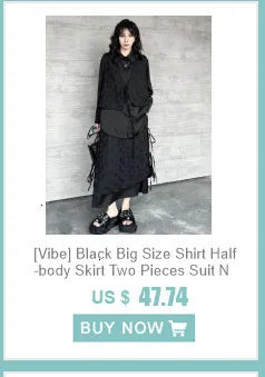 [Vibe] Women's Blazer Three Piece Solid Slim Vest Loose Blazer High Waist Pants Suit Streetwear Casual Female Pants Suit