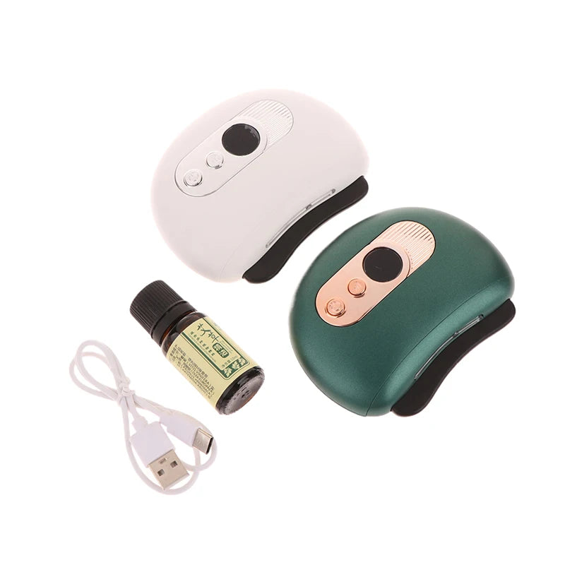 Masajeador eléctrico USB Guasha, piedra caliente, calentamiento por vibración, tabla de raspado, masaje de cuello y espalda, herramientas faciales Gua Sha para lifting facial