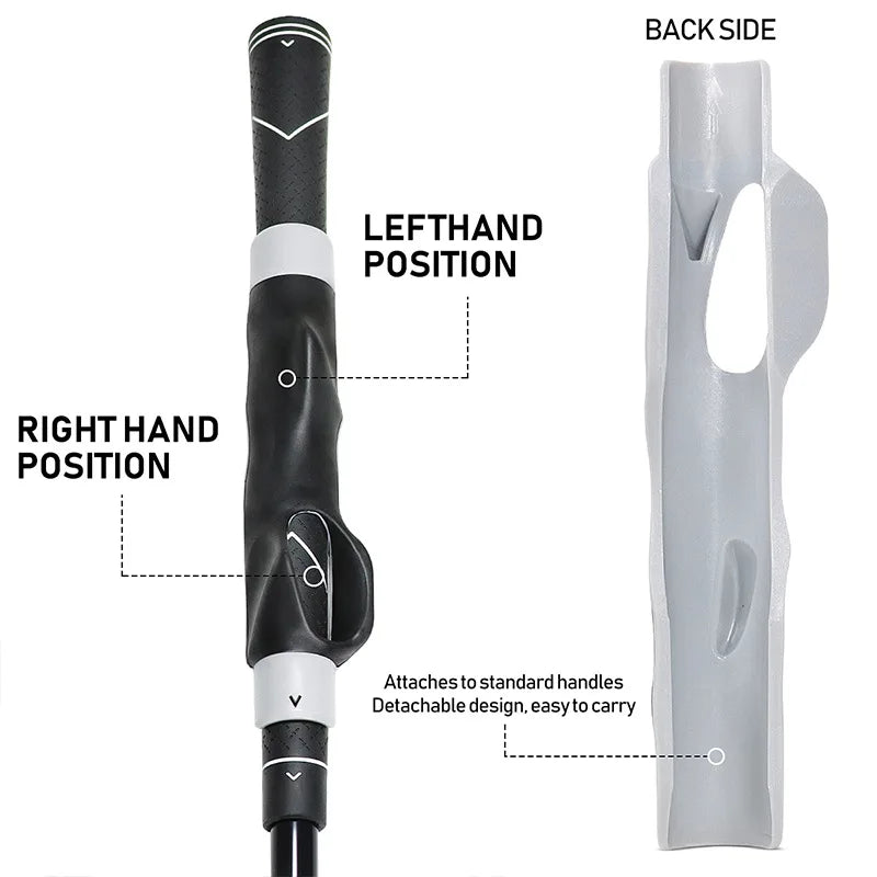 Golf Training Equipment Golf Training Device Hand Grips Corrector Universal Grip Set for Beginners Trainer Indoor Outdoor Sports