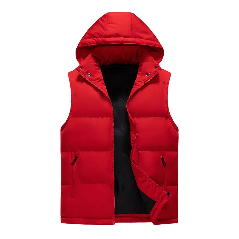 Japanese Hooded Down Vest – Warm, Windproof & Effortlessly Stylish