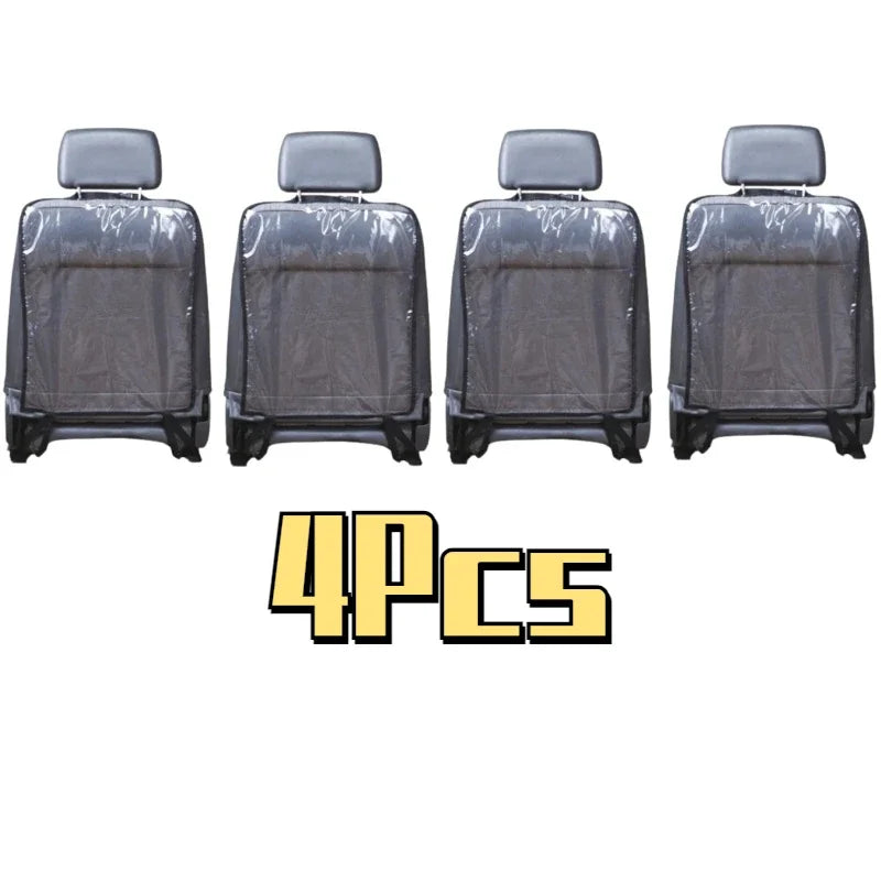 Car Auto Seat Back Protector Cover Back Seat Automobiles Seat Covers For Children Babies Kick Mat Protects From Mud Dirt 59x43cm