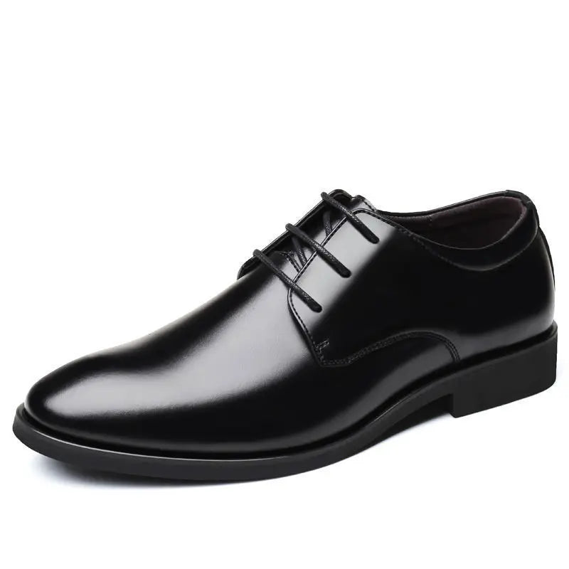 Nuevos Zapatos de Traje Negro para Hombre Fiesta Zapatos de Vestir para Hombre Cuero Italiano Zapatos Hombre Zapatos Formales Hombre Oficina Sapatos Sociales Masculino