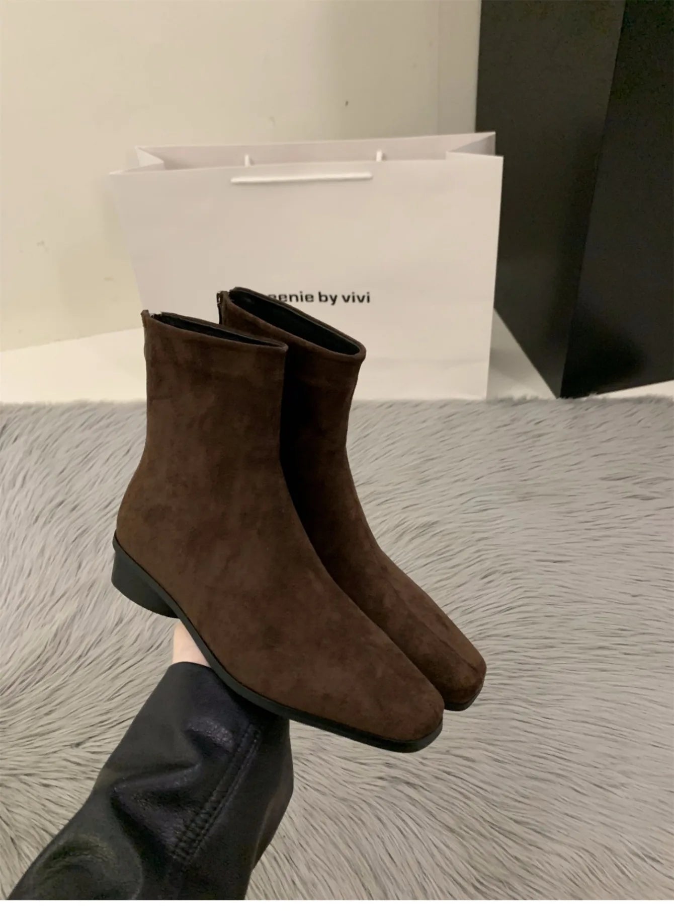 Women's Boots Autumn Luxury Elegant Casual Short Shoes Women's Low Heel Comfortable Short Outdoor Hiking Shoes for Women