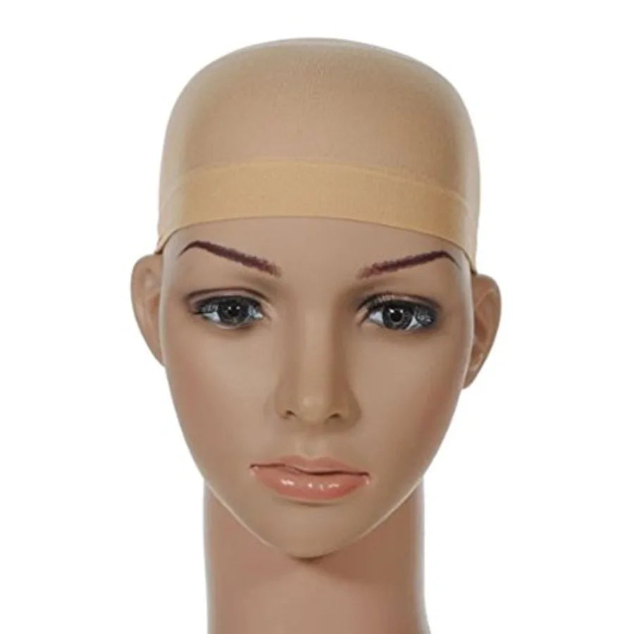 OMORFIEER Wig Caps, Stocking Caps For Wigs Stretchy Nylon Wig Caps For Women 2pcs